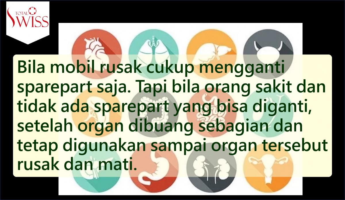 Mobil Rusak Cukup Mengganti Sparepart, Beda Dengan Tubuh Manusia-1